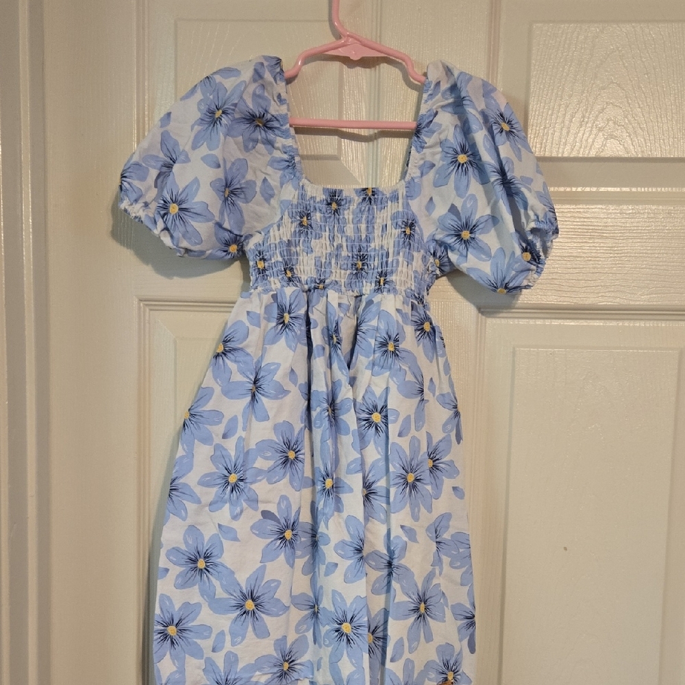 Floral Puff Sleeve Dress